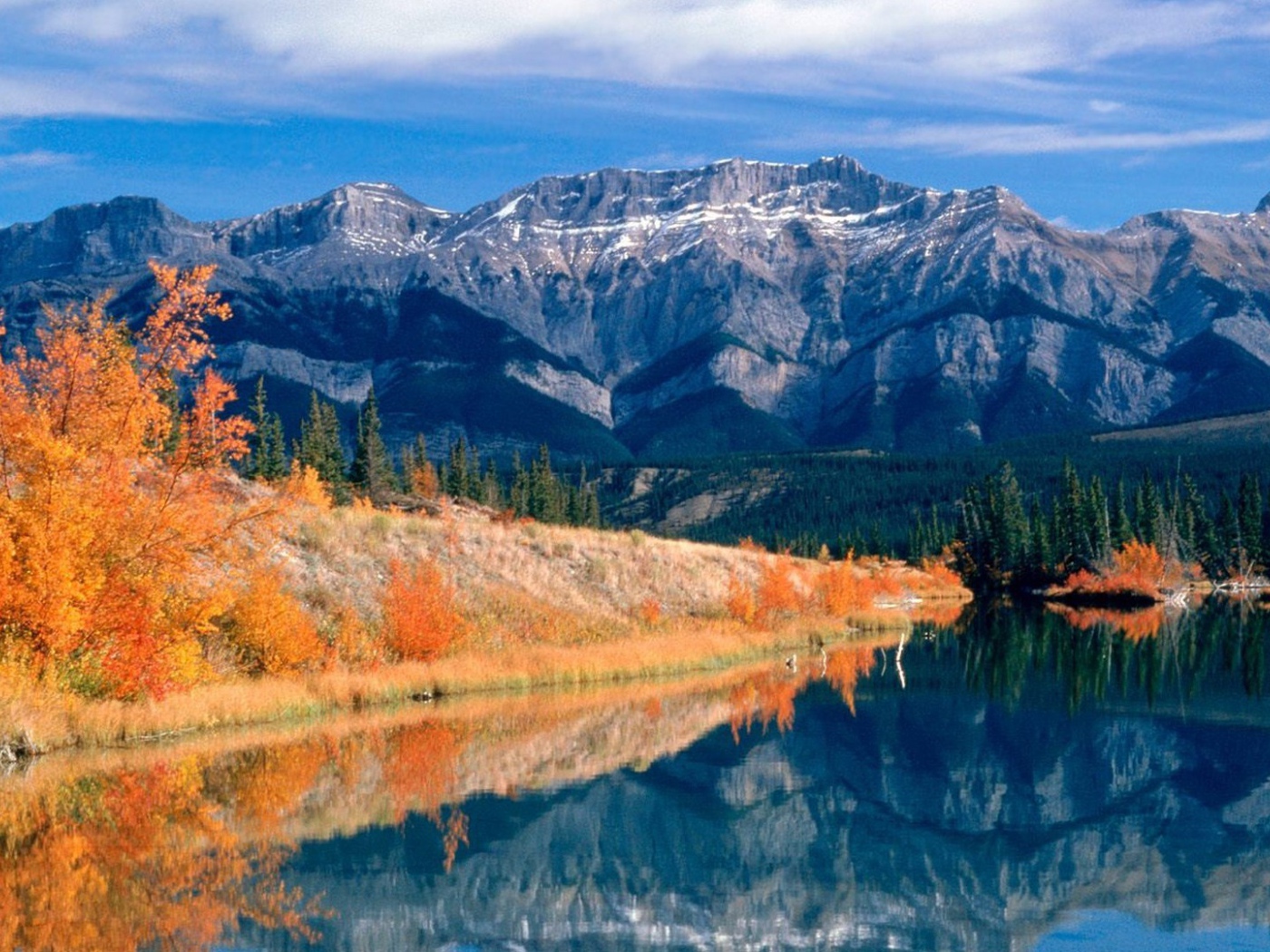 Золотая осень в горах