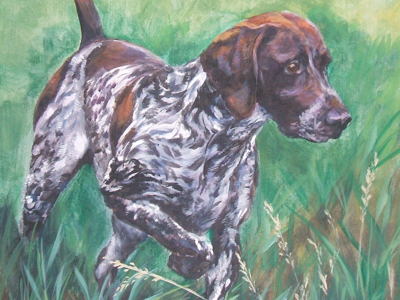 Красивая картина Пойнтера