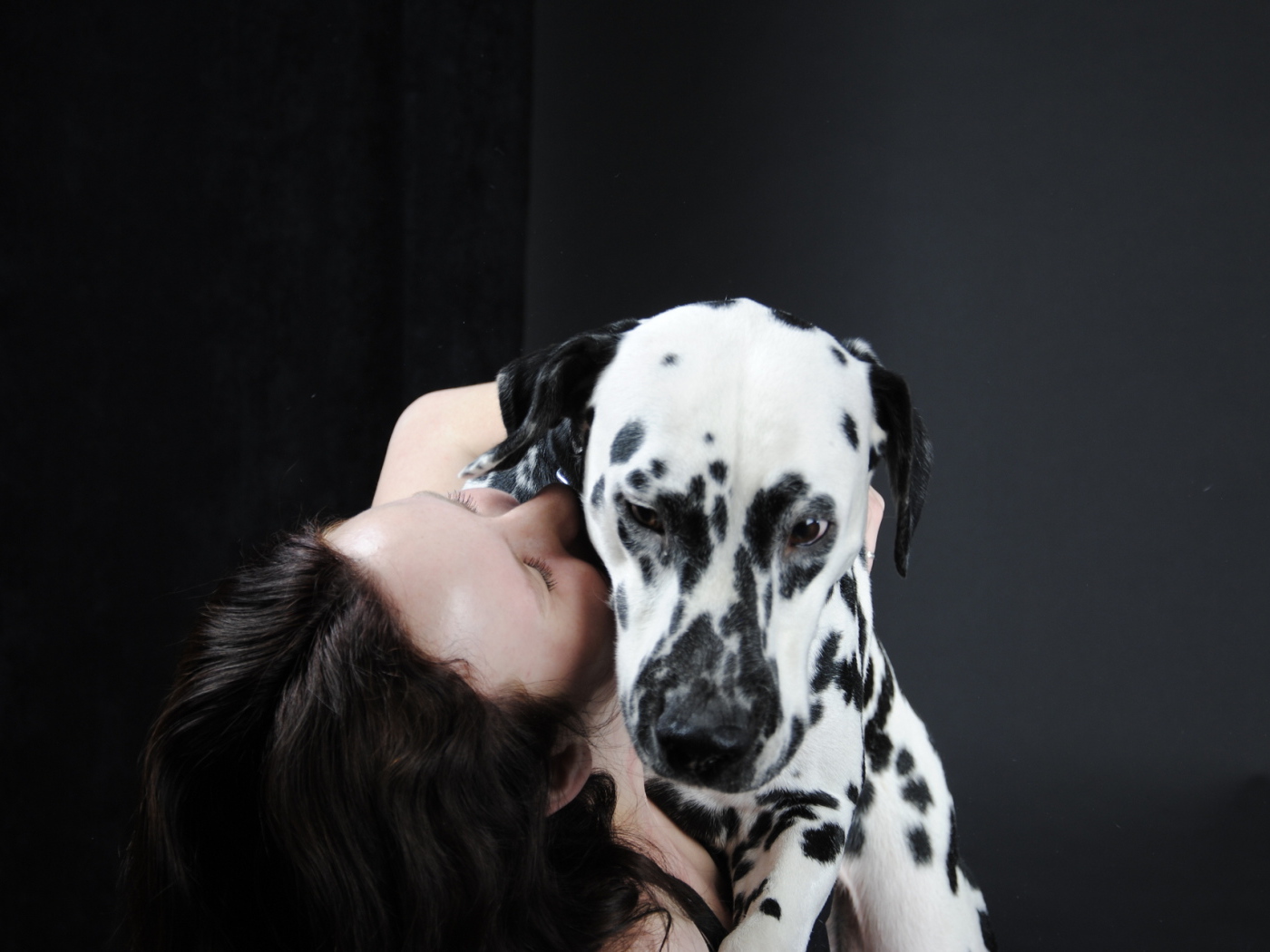 Далматин с его владельцем