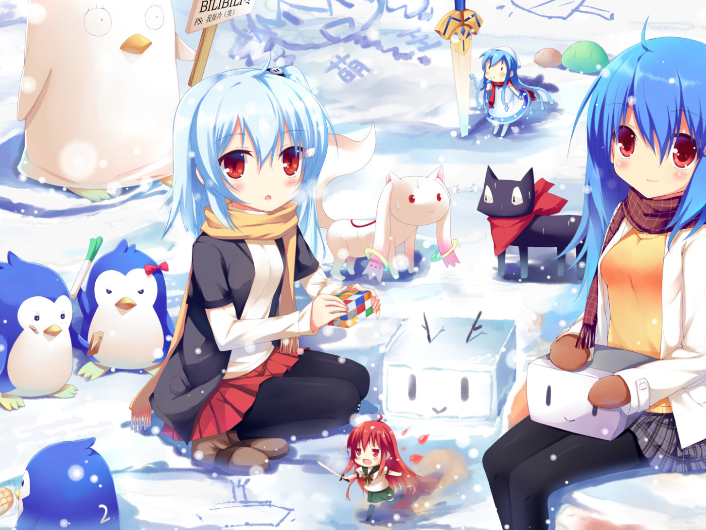 Девочка-пингвин