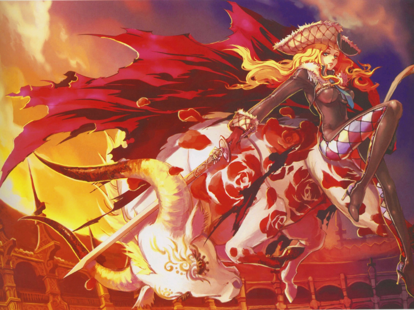 Аниме девушка Пиксив