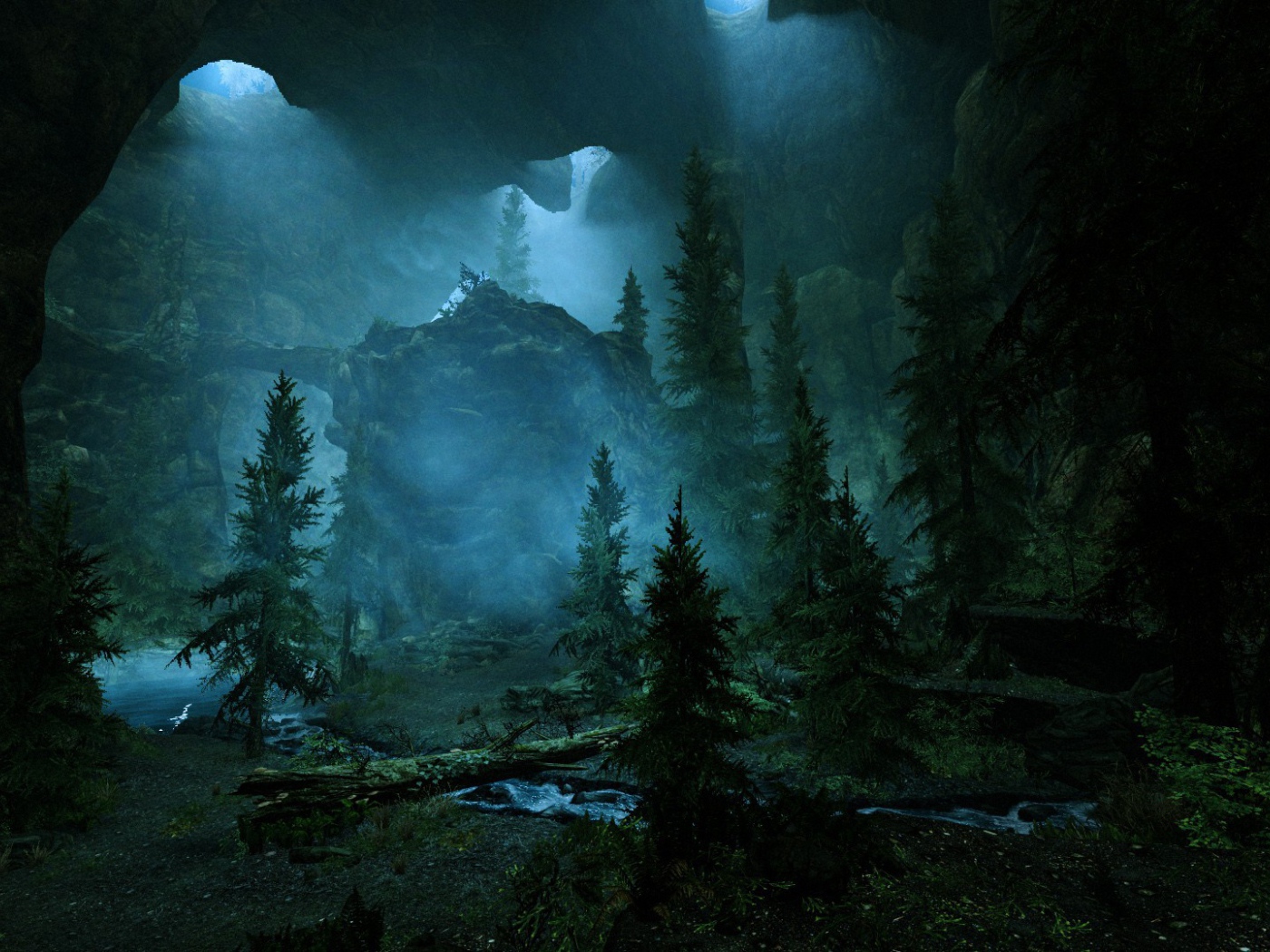 Старец Скроллс 5 дремучий лес