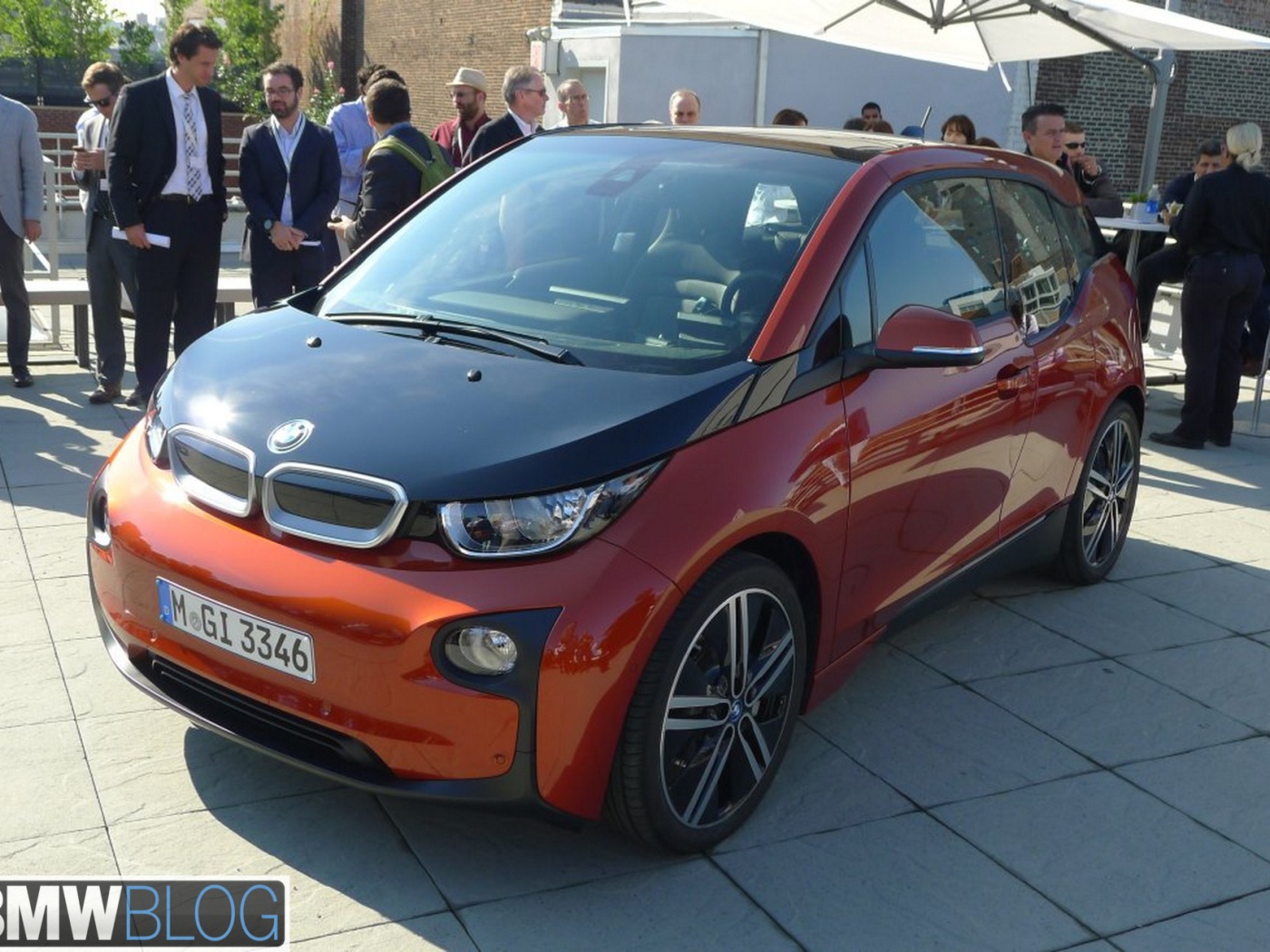 Невероятный BMW i3 на выставке