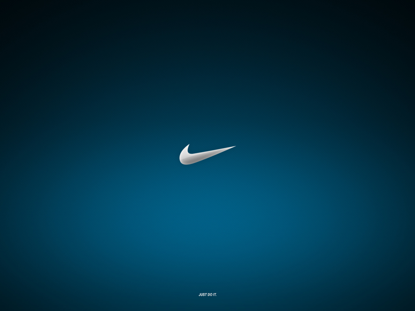 Синий логотип Nike