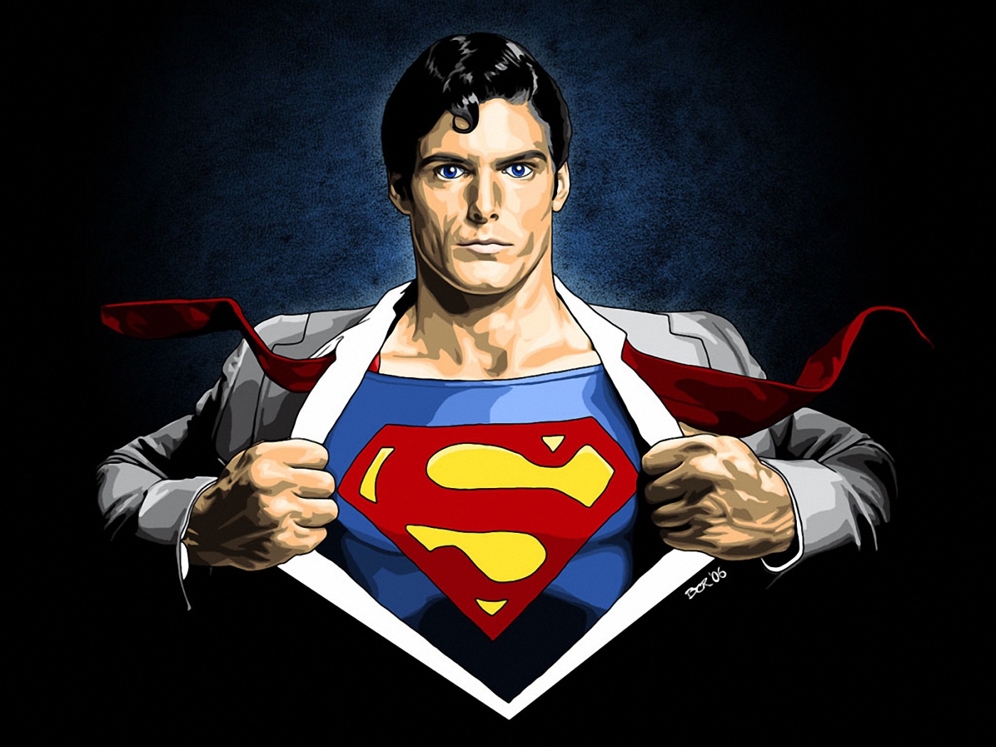 Superman not just a man