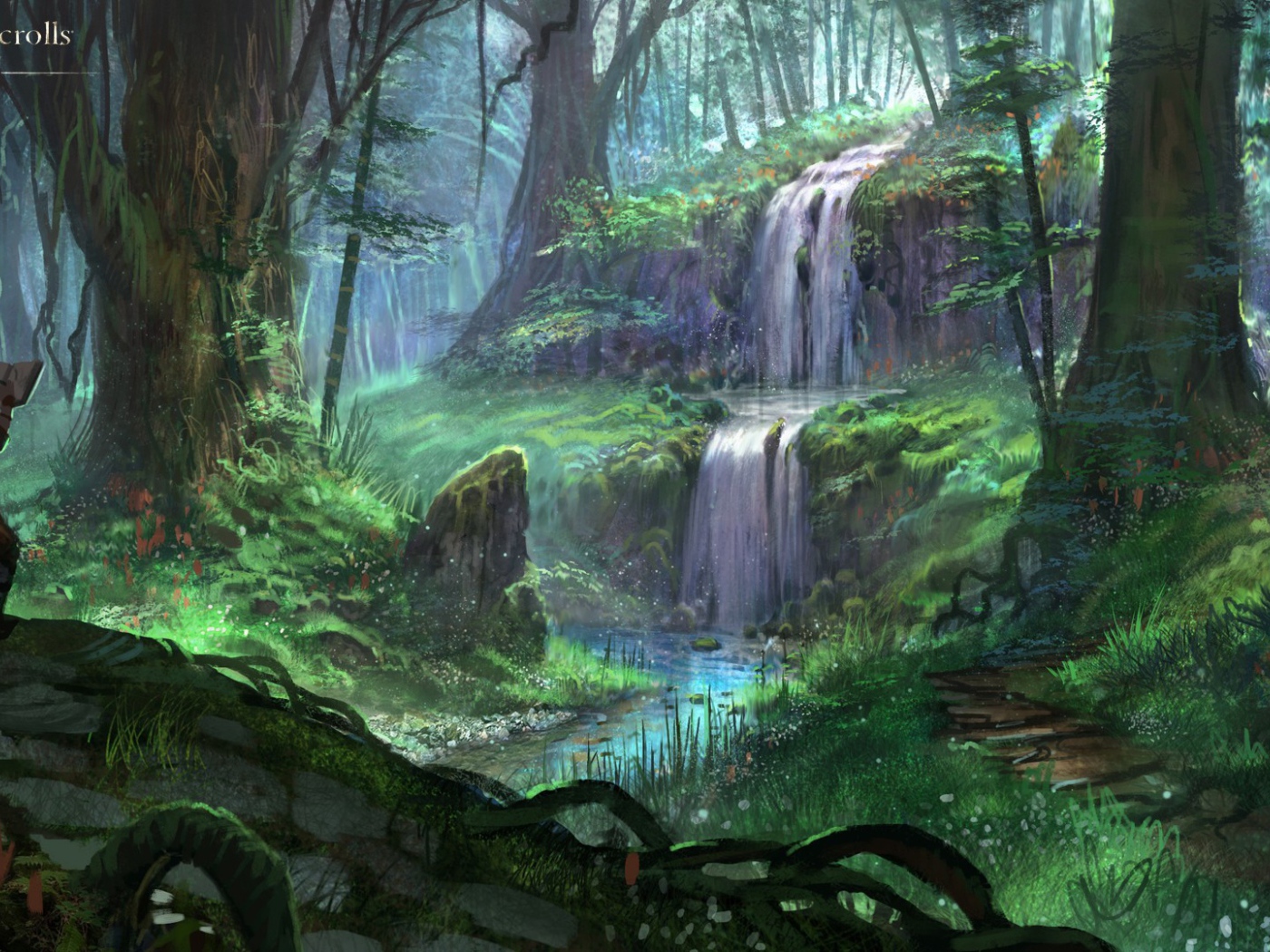 Иллюстрация Эльдер Скролс