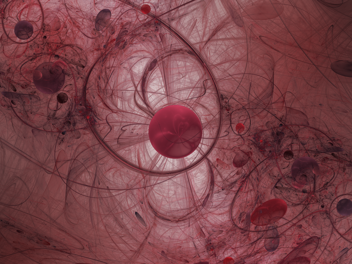 Паутина из тонких линий