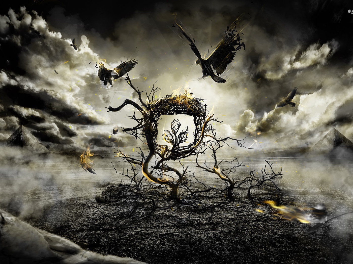 Фантазия с орлами