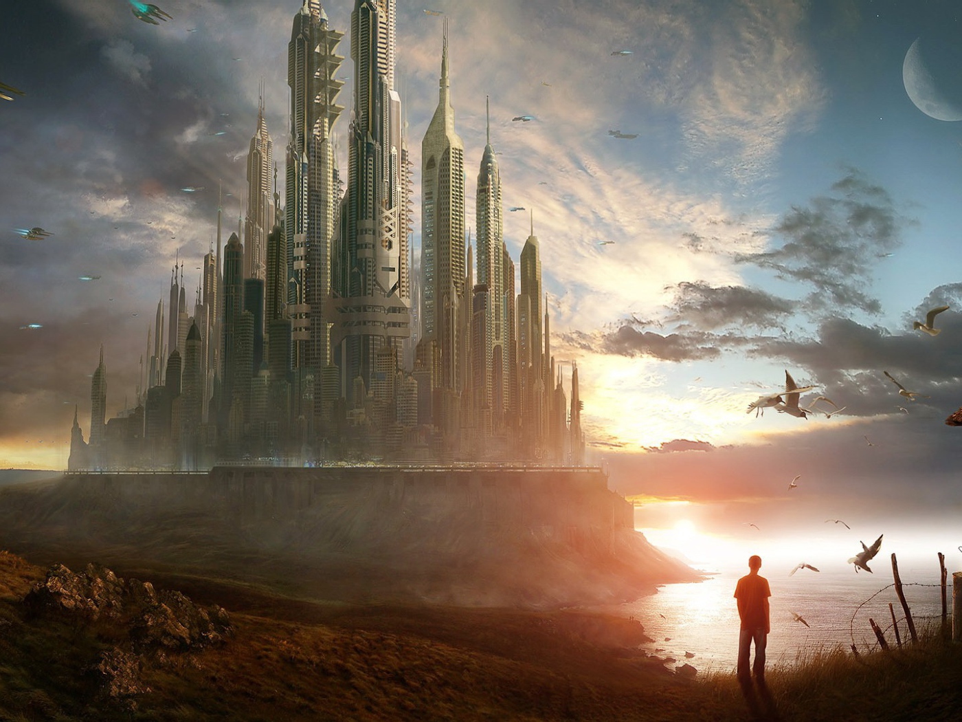 Город привидение