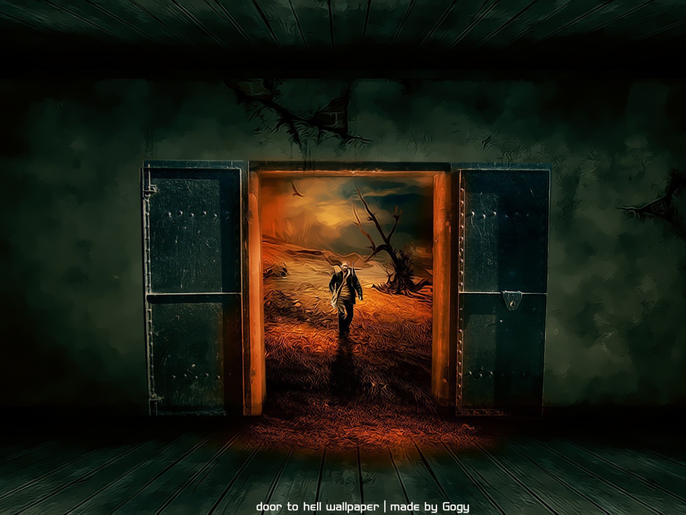 Дверь в заставки