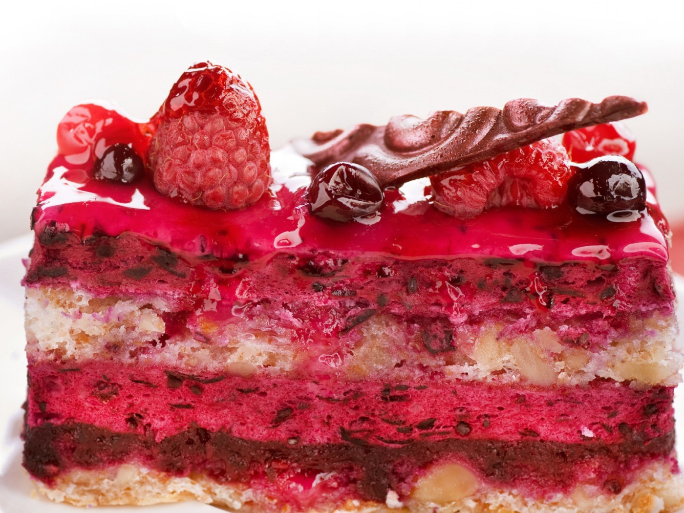 Малиновый торт