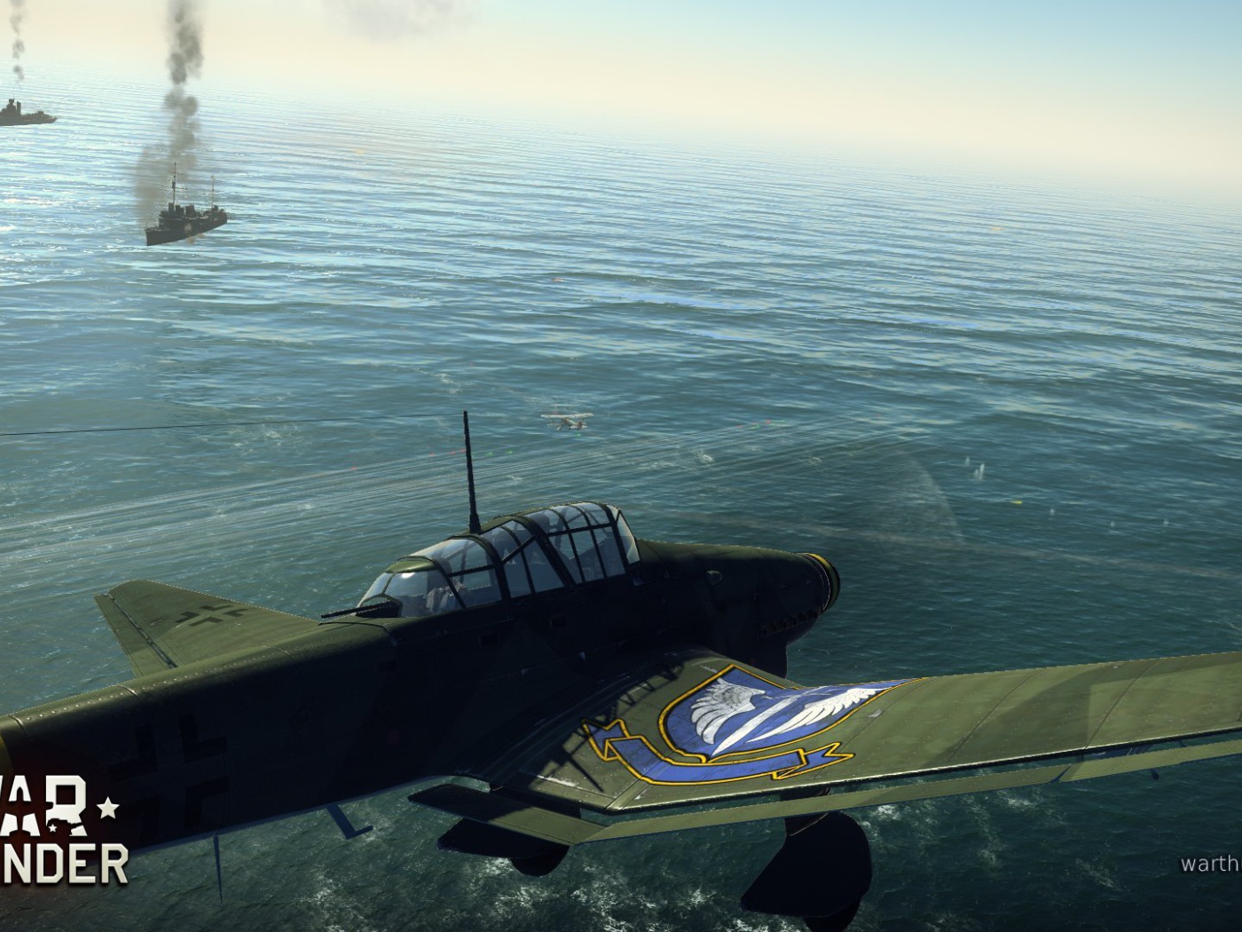 War Thunder самолет с бомбами