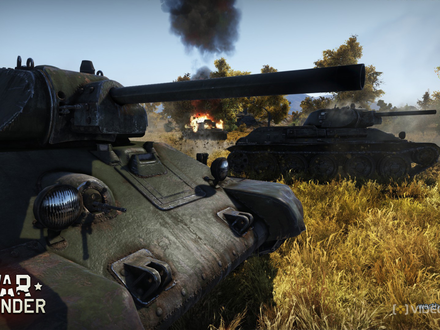 War Thunder танковое сражение