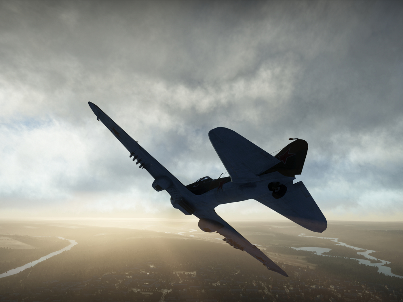 War Thunder истребитель патрулирует