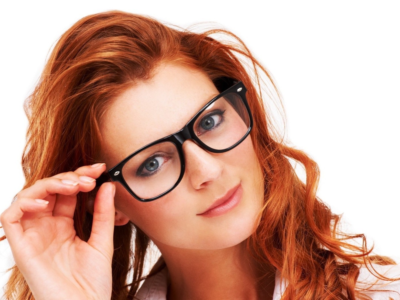 Я и в очках красивая