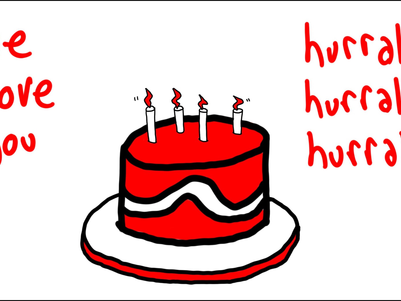 Признание в любви на день рождения