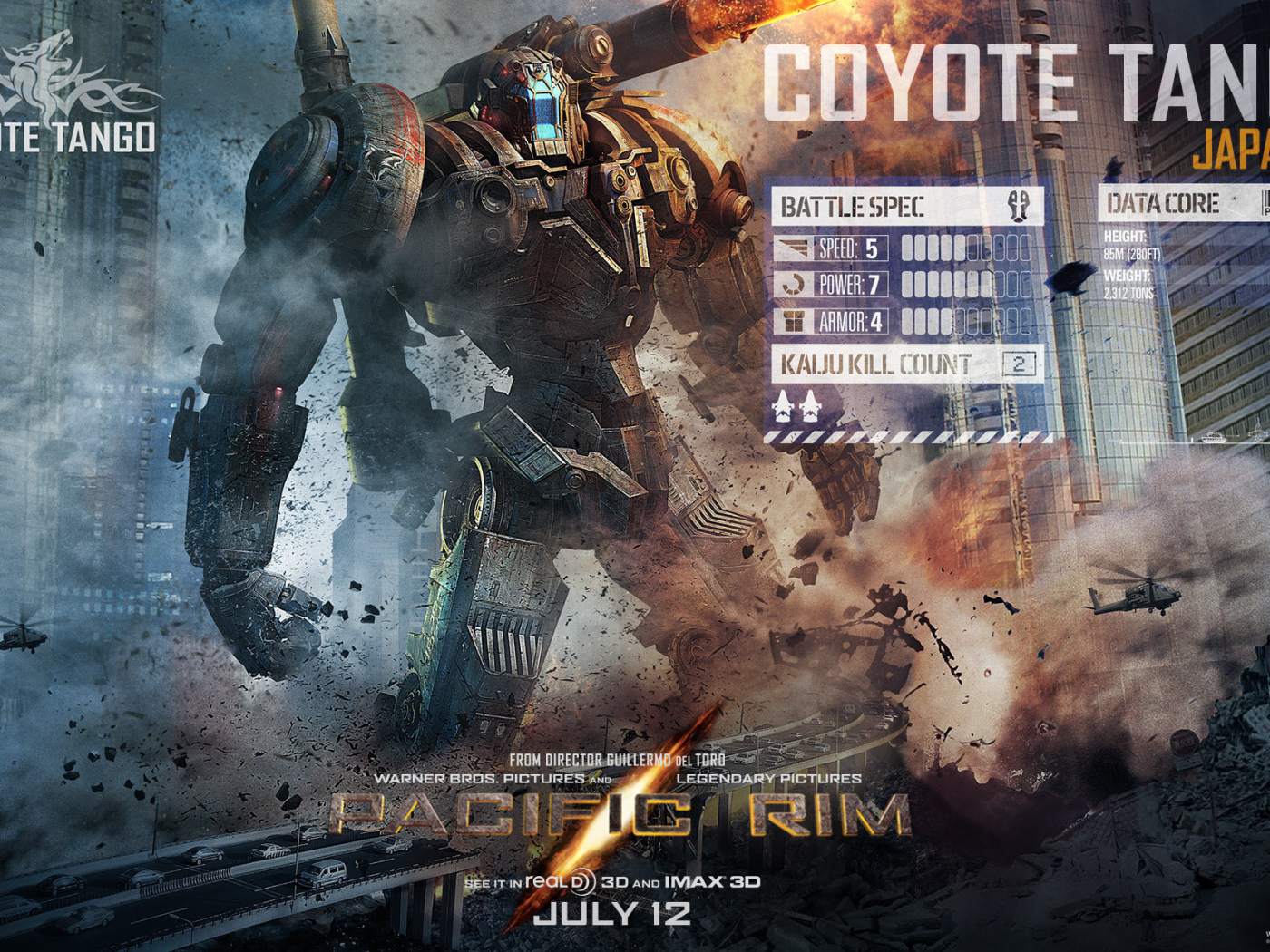 Тихоокеанский рубеж COYOTE TANGO  