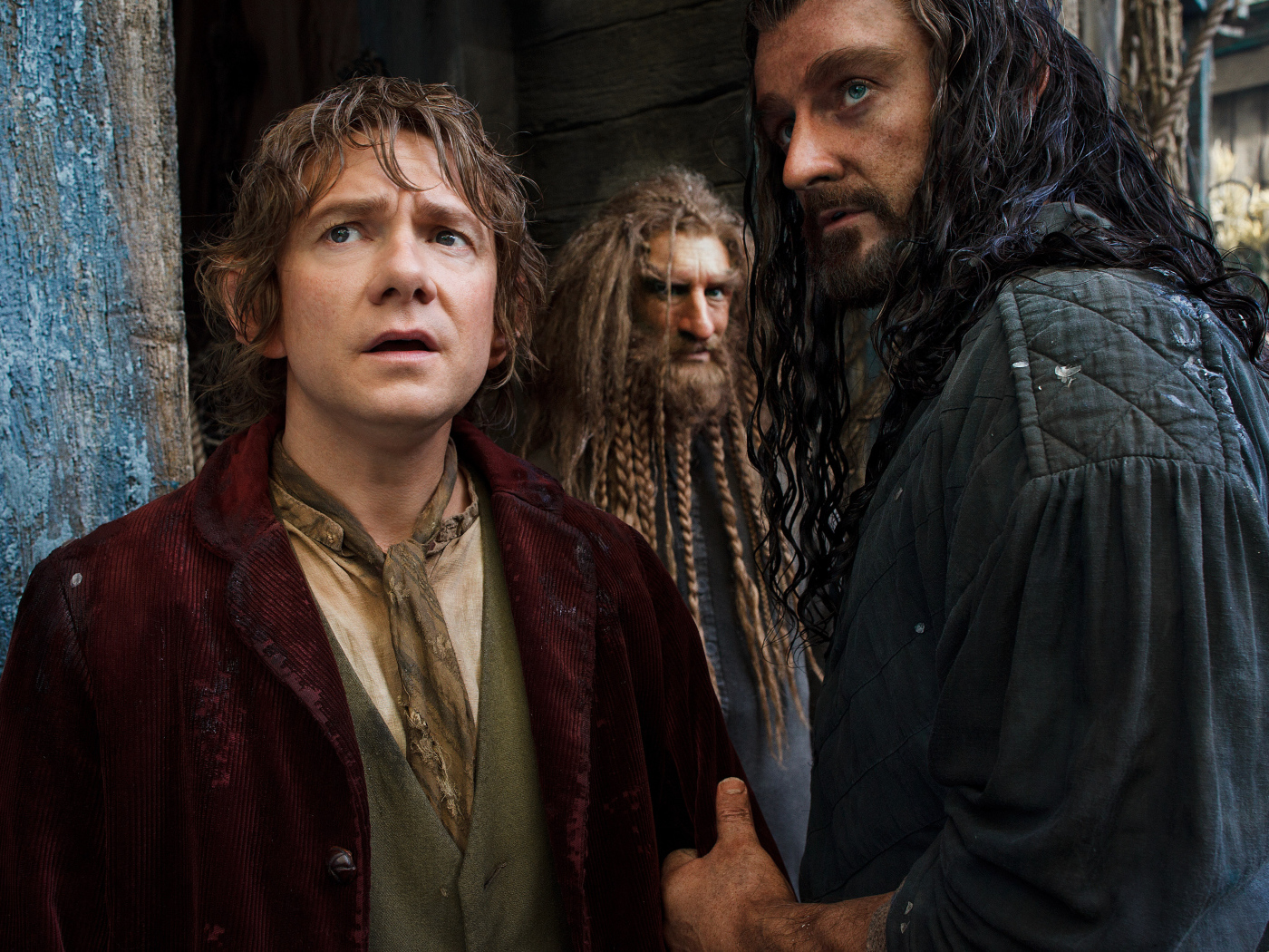 Хоббит: Пустошь Смауга Бильбо и Торин