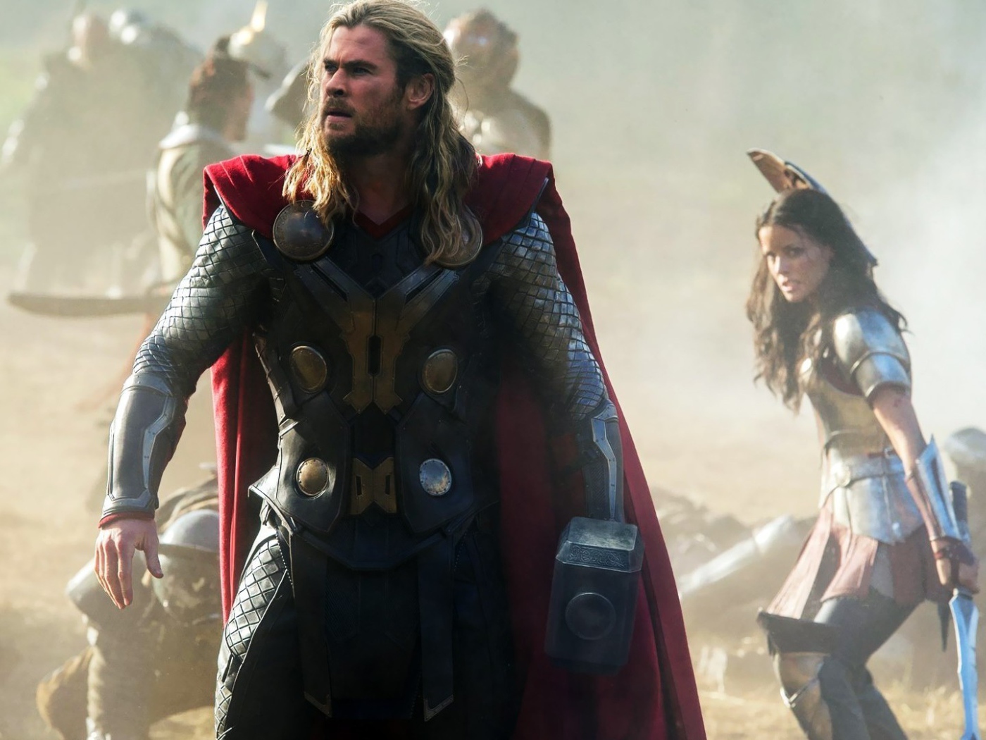 Тор темного мира: Тор в середине сражения