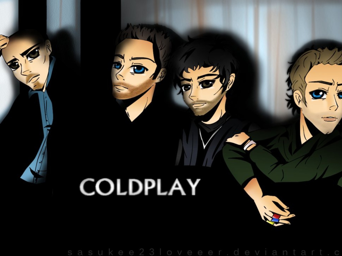 Coldplay рисунок
