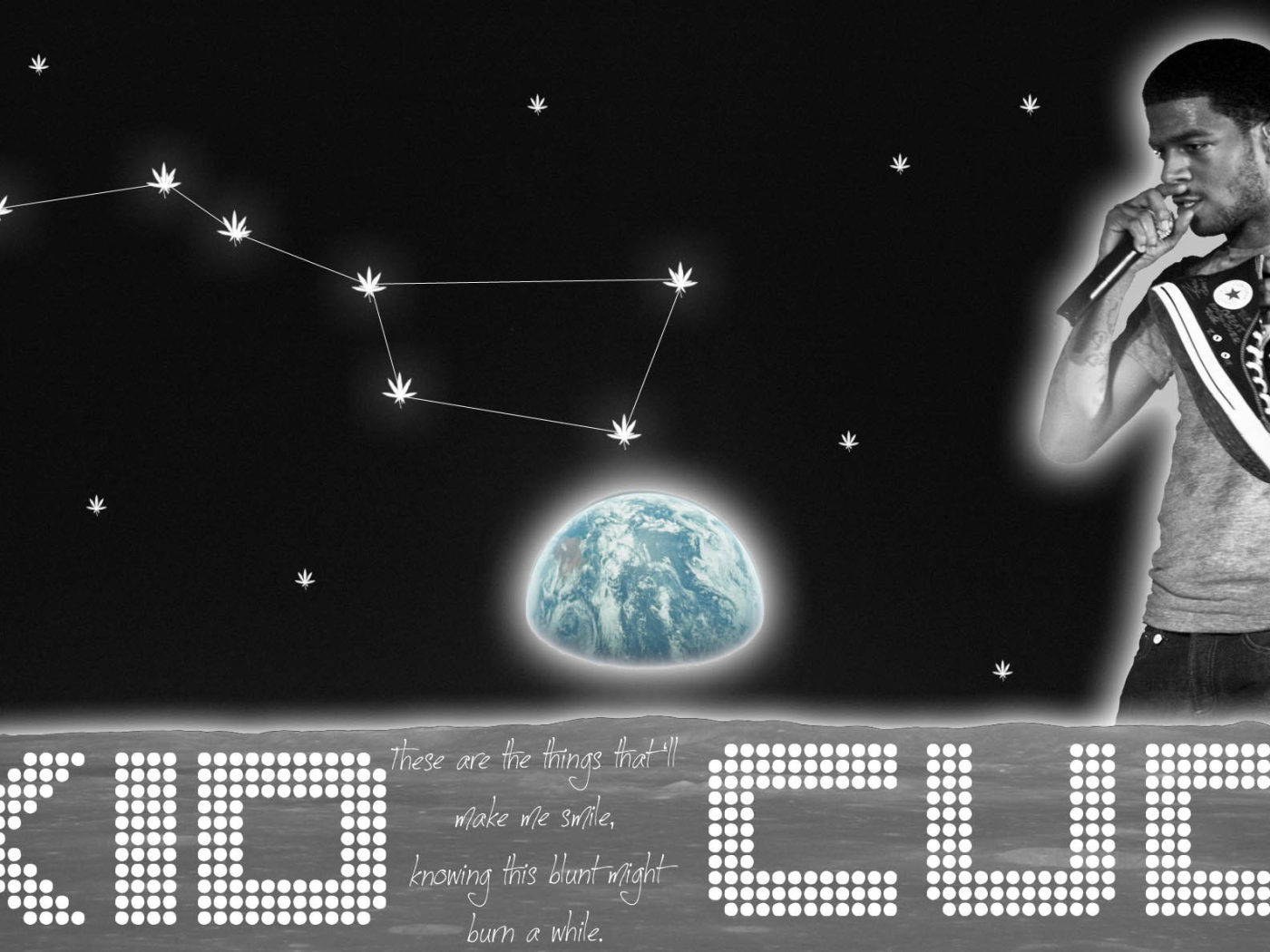 Kid Cudi поет на орбите
