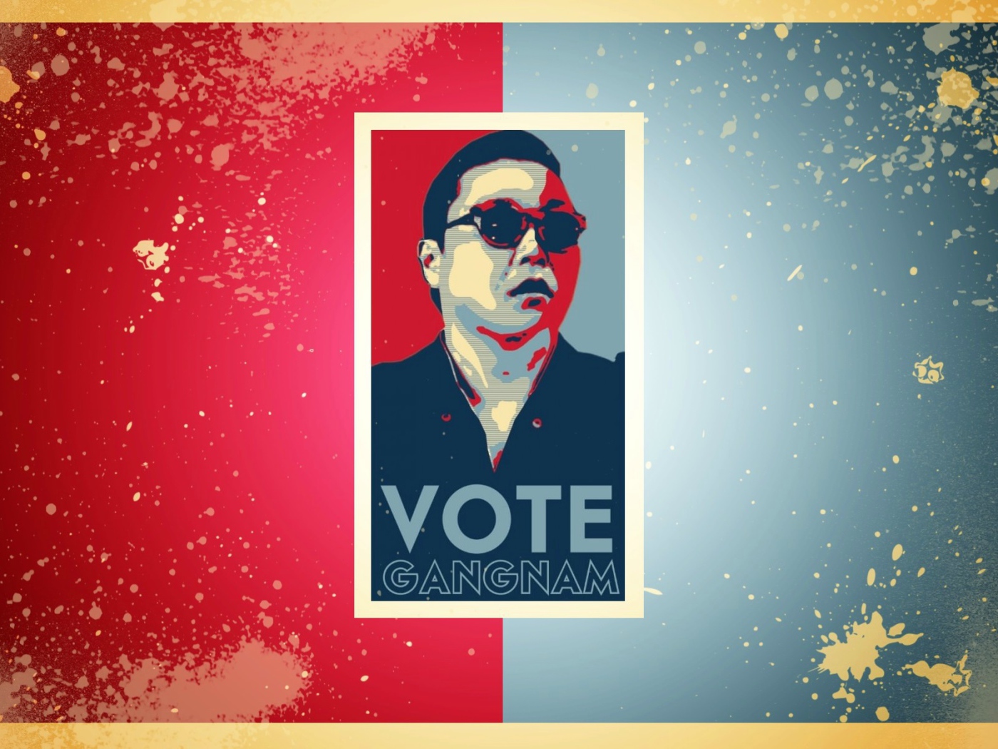 PSY креативная картинка