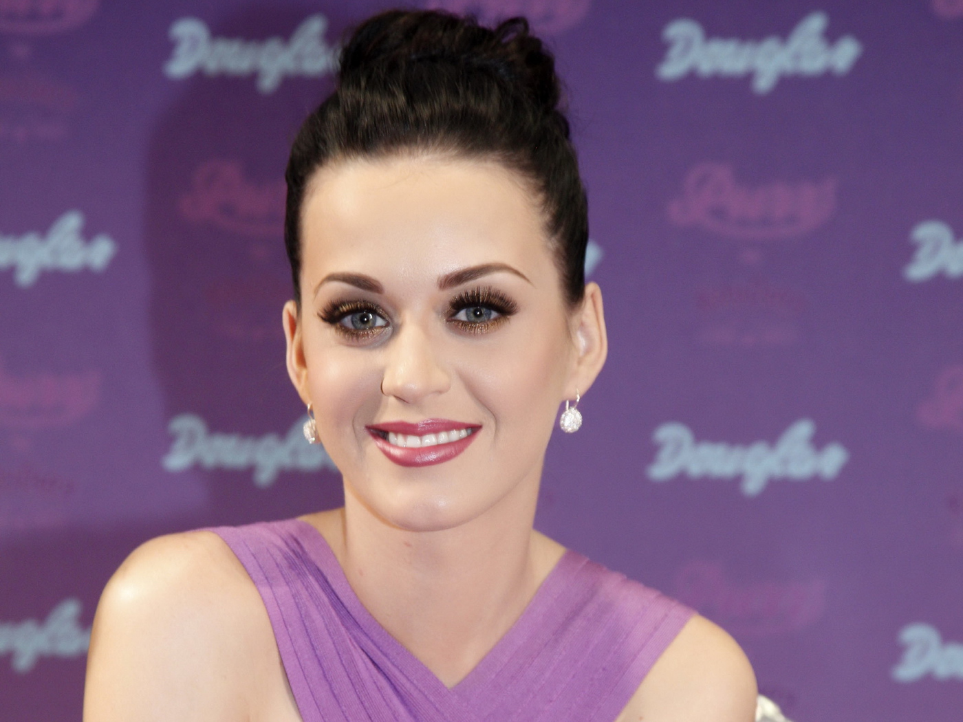 Singer Katy Perry at the press conference