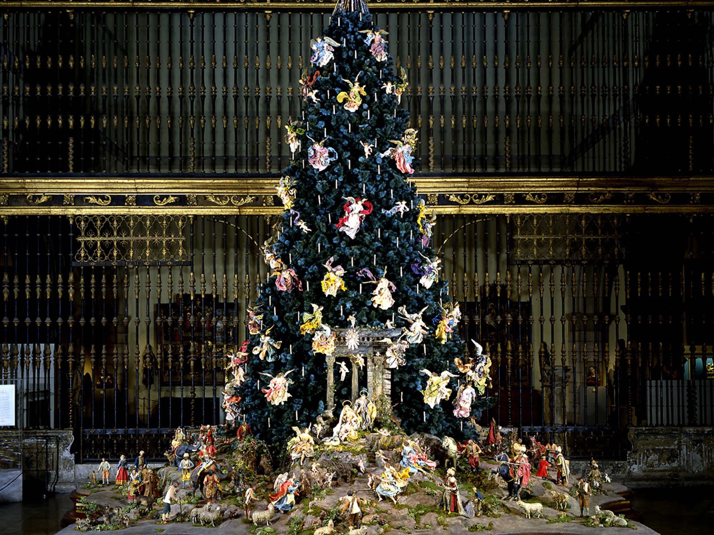 Новогодняя елка в музее пушкина