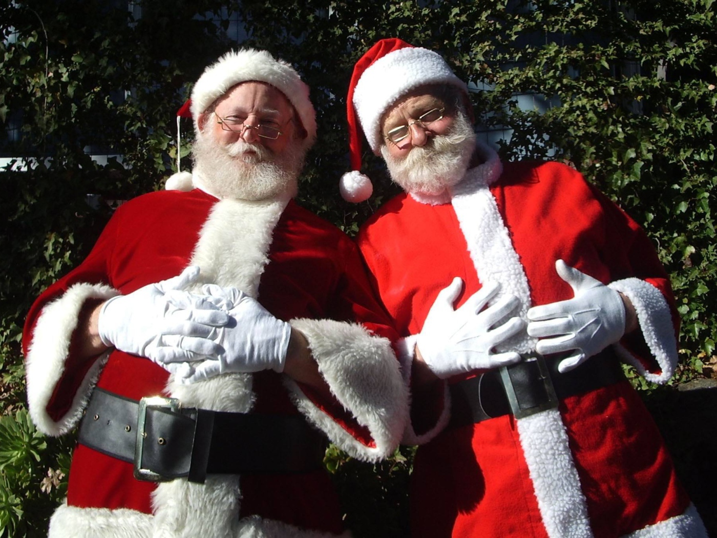 Дед мороз и санта клаус