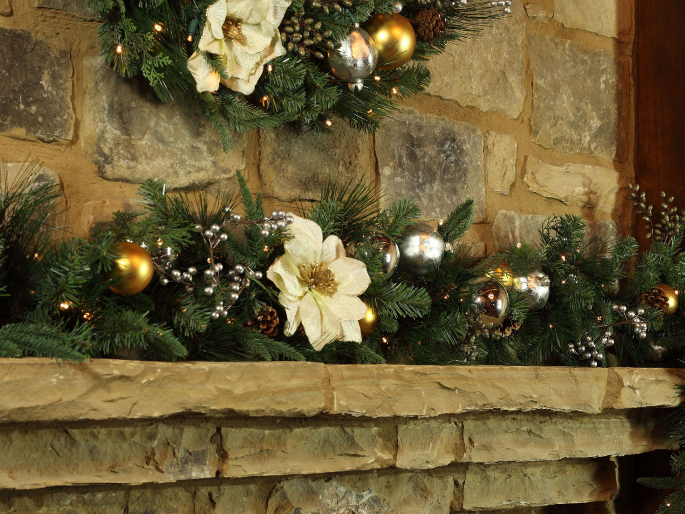 Гирлянды из хвои