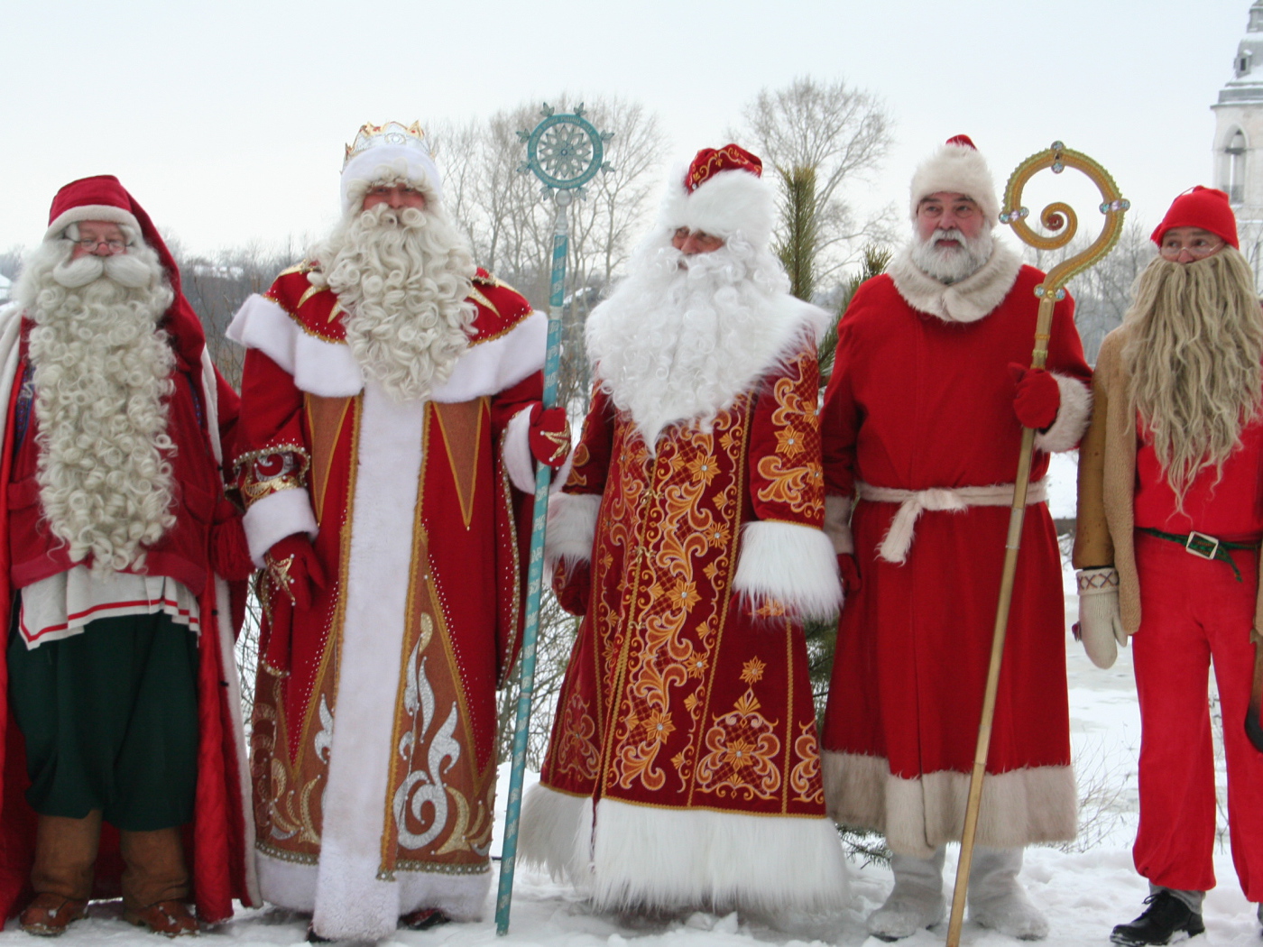 Деды морозы разных стран