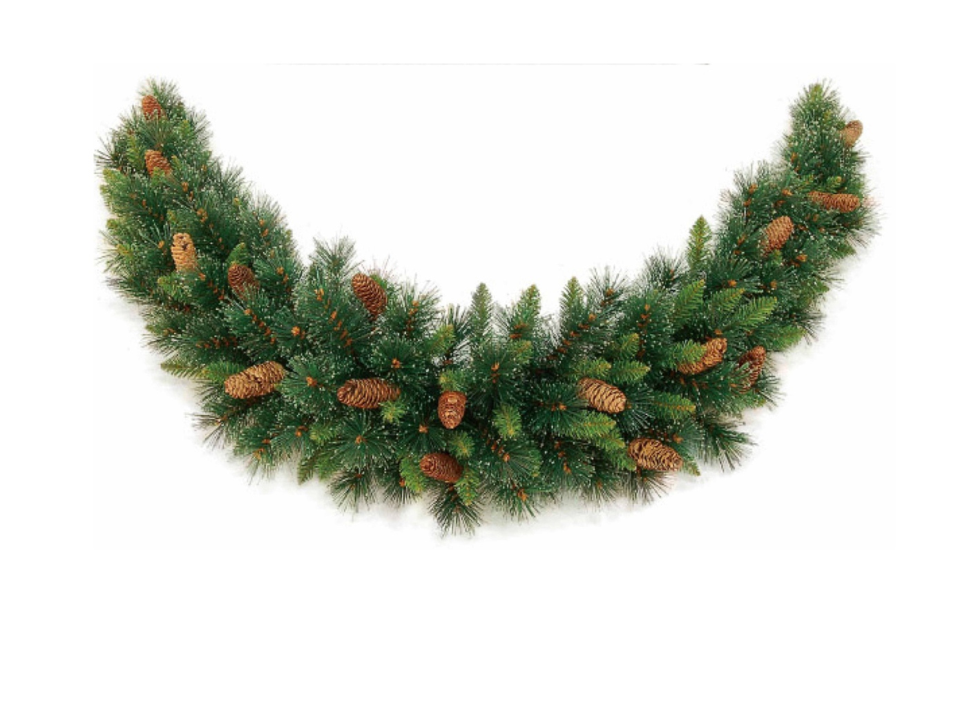 Хвойные гирлянды