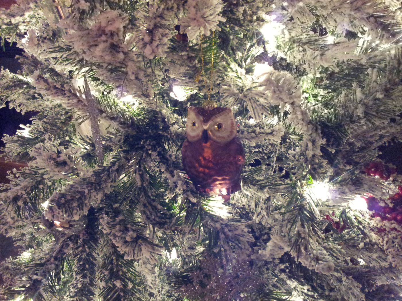 Зимний снег новогодняя елка