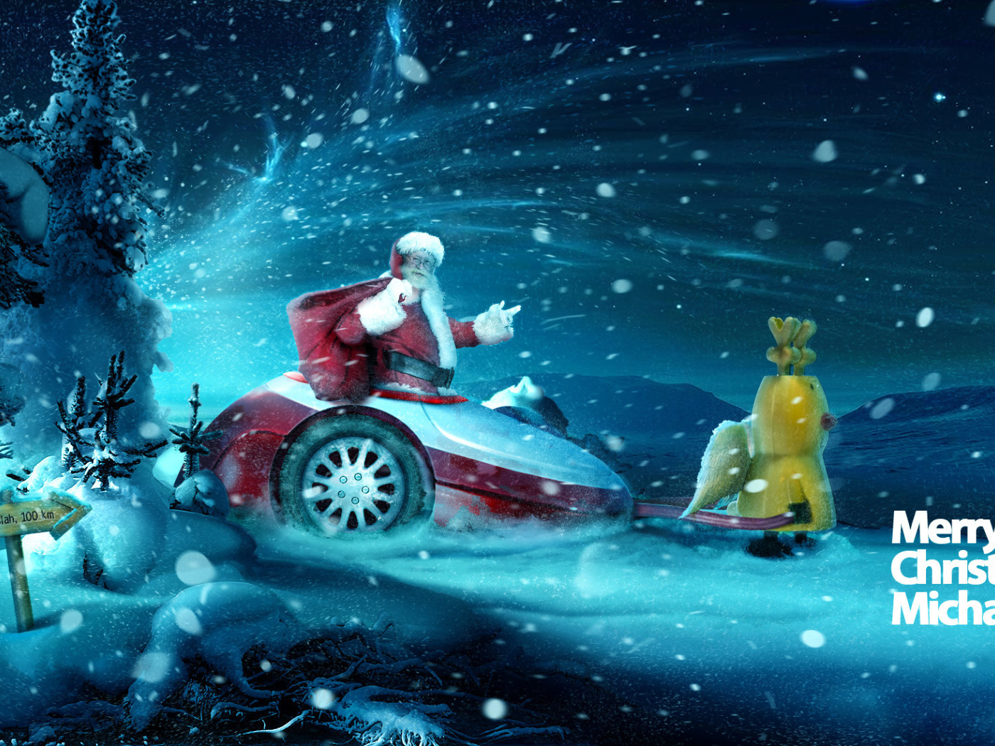 Bолшебный дед мороз