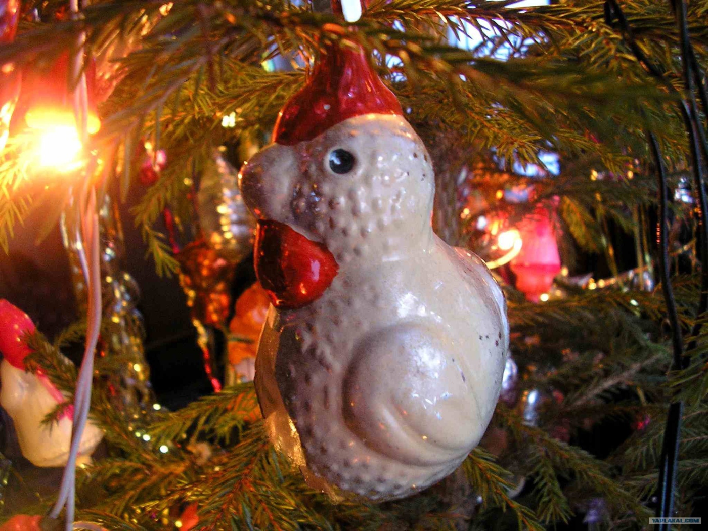 Cтарые советские елочные игрушки