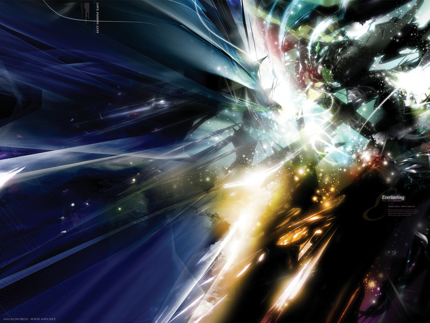 Абстракция кристалы