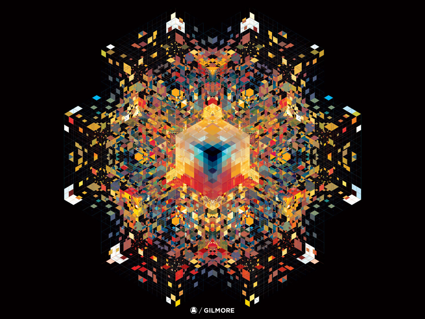 Абстракция калейдоскопа