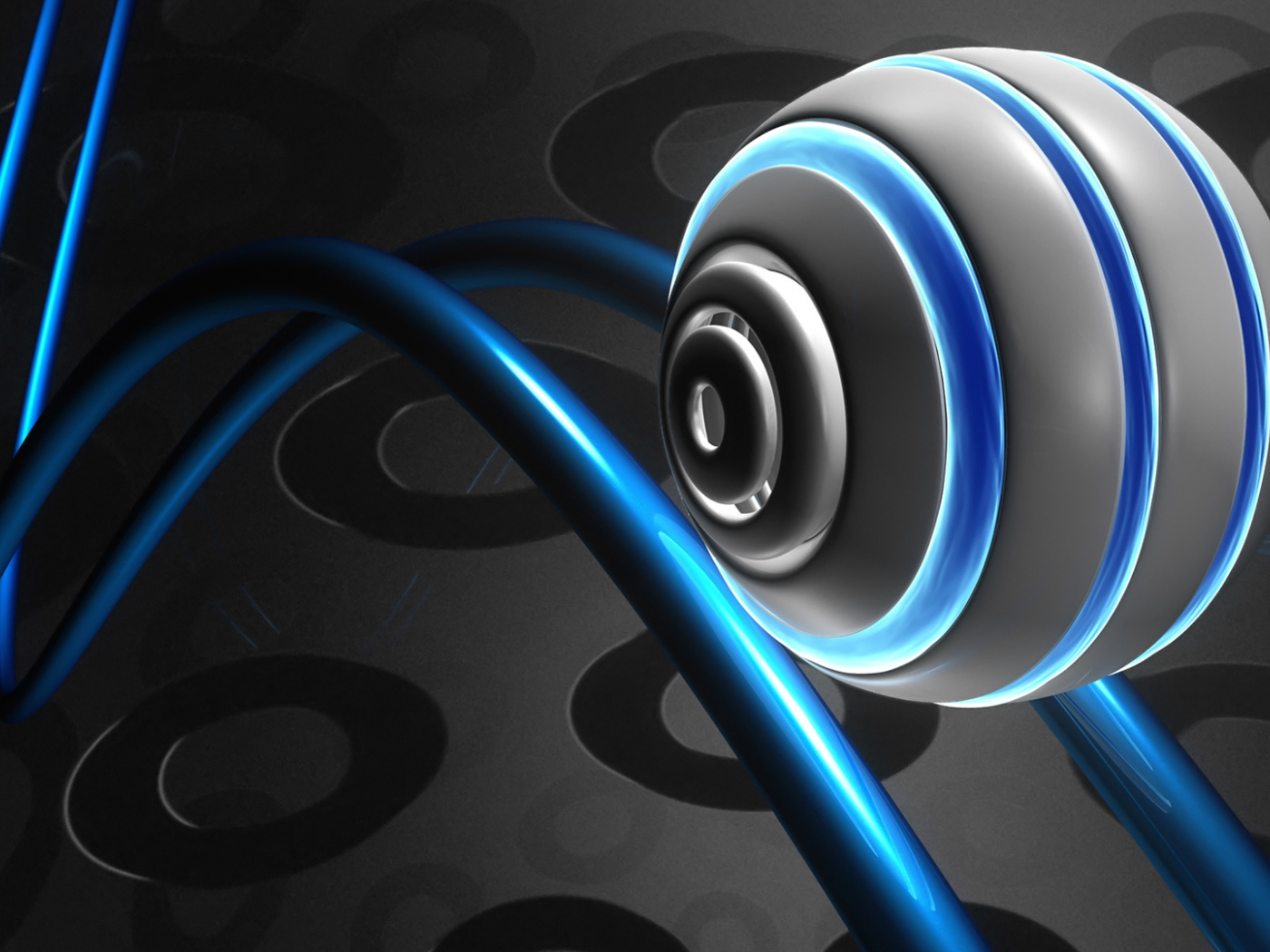 Шар катится по рельсам