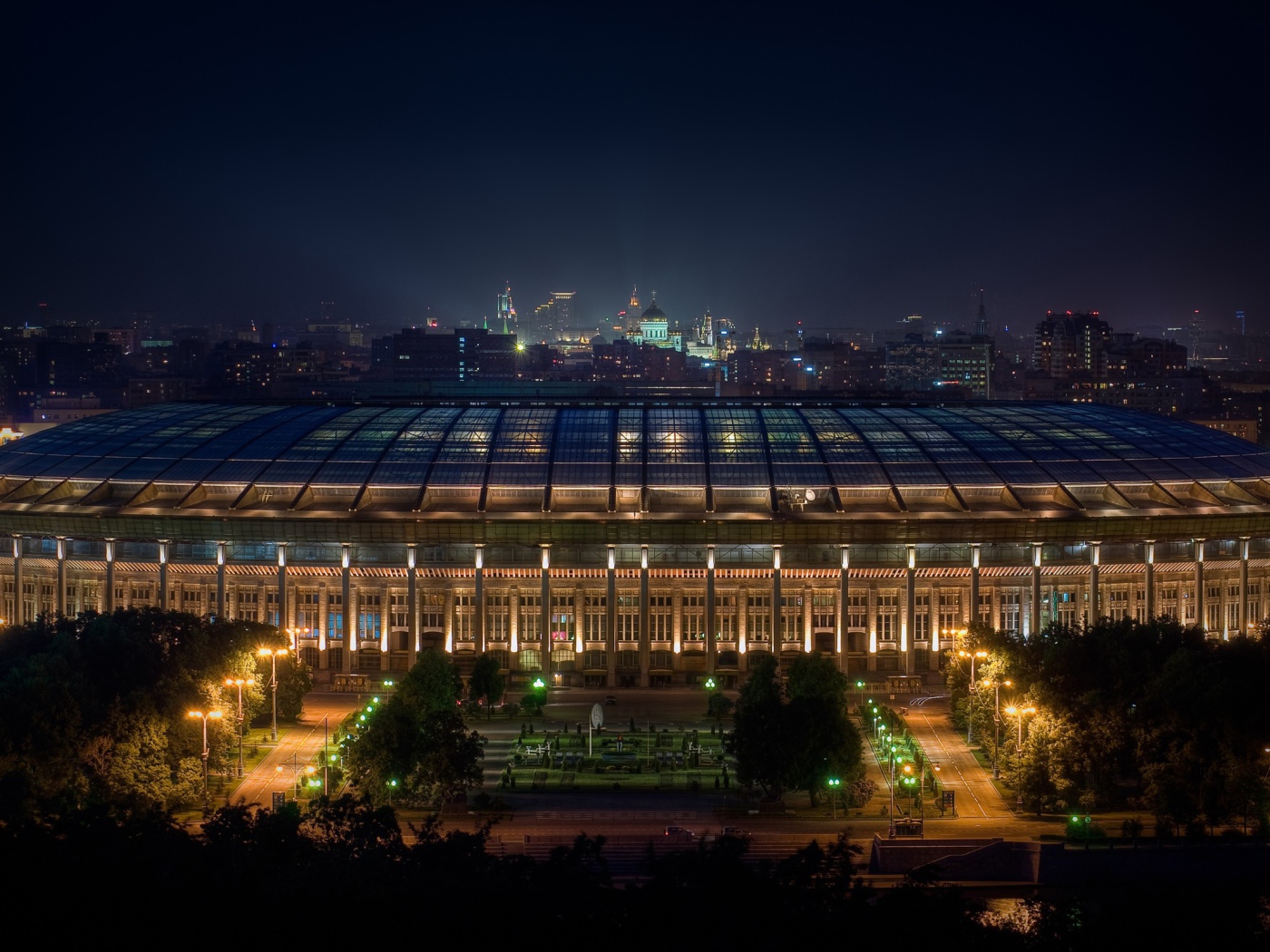 Стадион в Москве