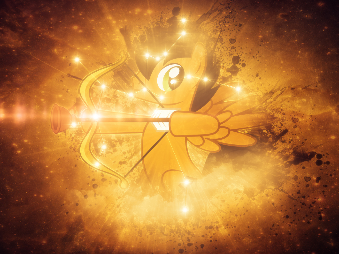 Стрелец, детский рисунок