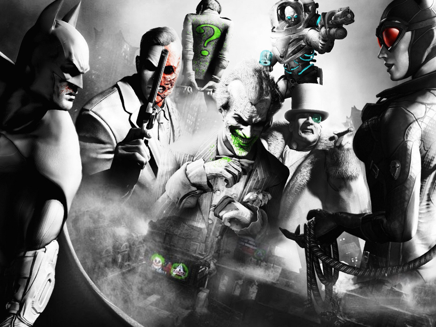 Batman: Arkham Orgins все герои