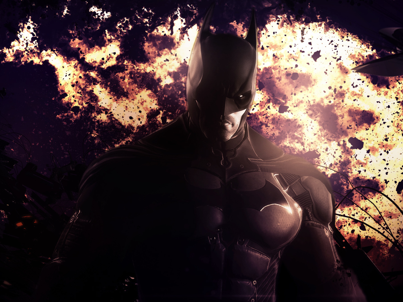 Batman: Arkham orgins взрыв