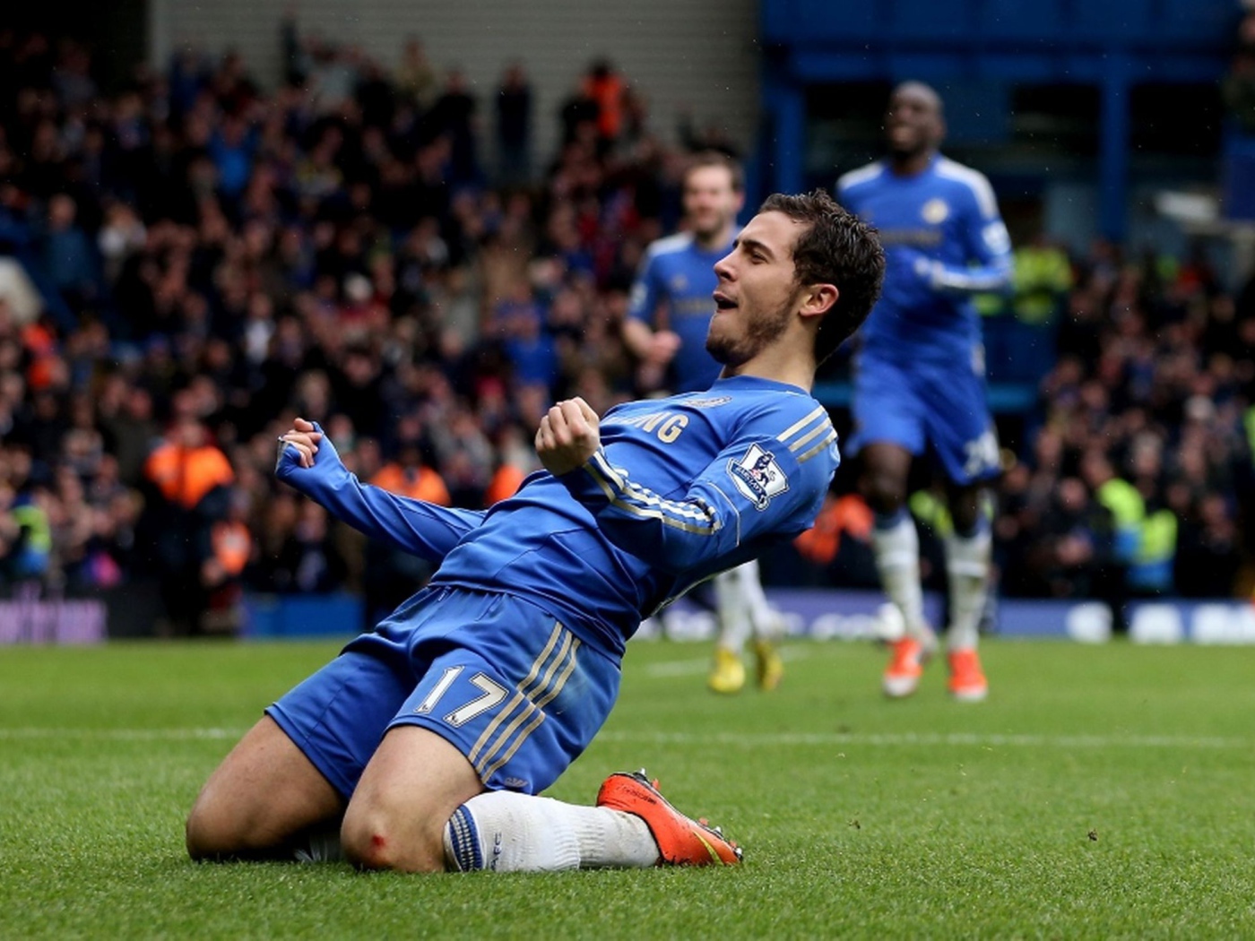 Челси Эден Азар выиграл игру