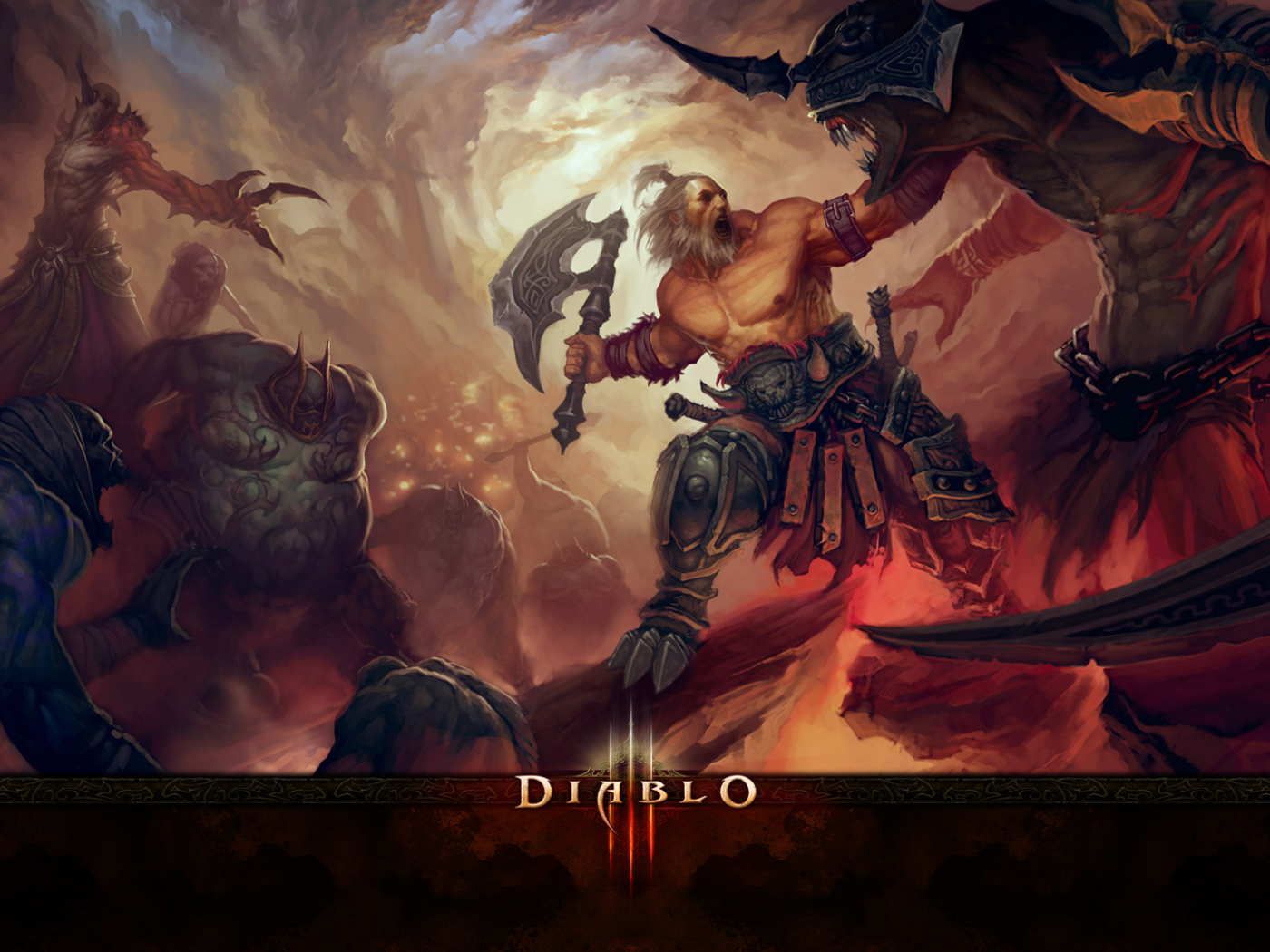 Diablo III: Варвар в бою HD