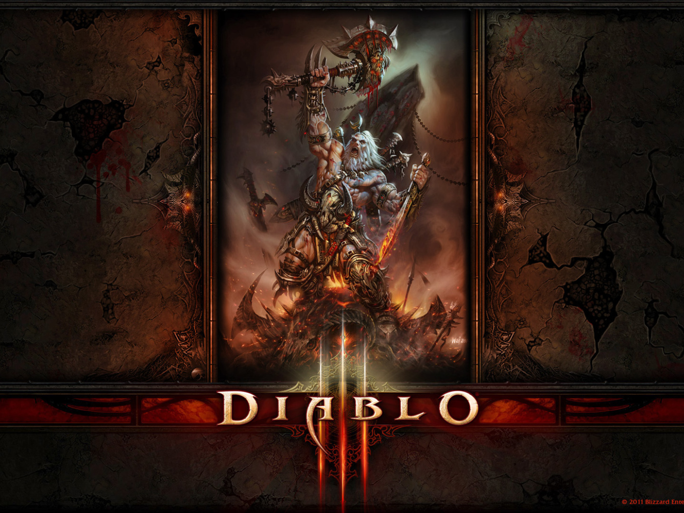 Diablo III: the barbarian