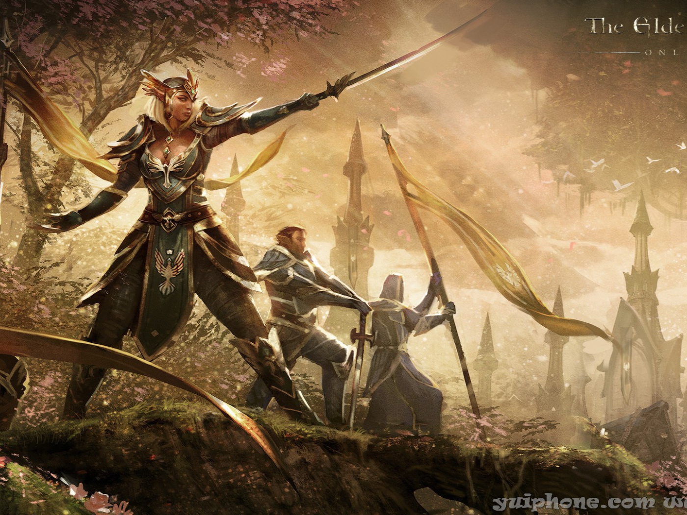 Elder Scrolls Online: эльфы собираются в бой