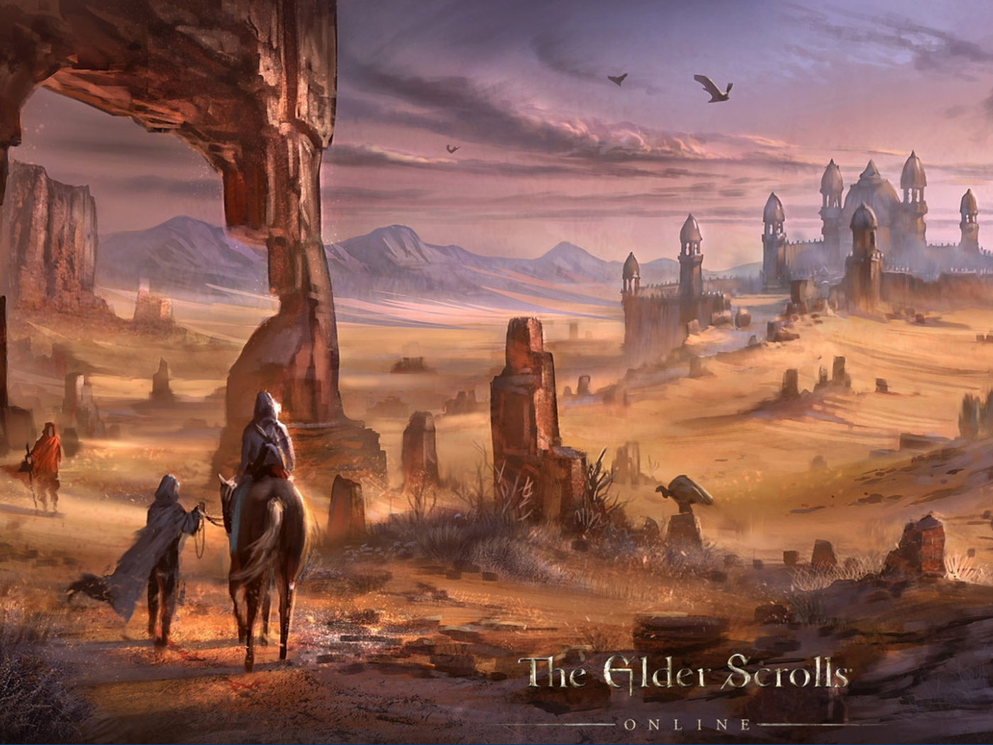 Elder Scrolls Online: город в пустыне