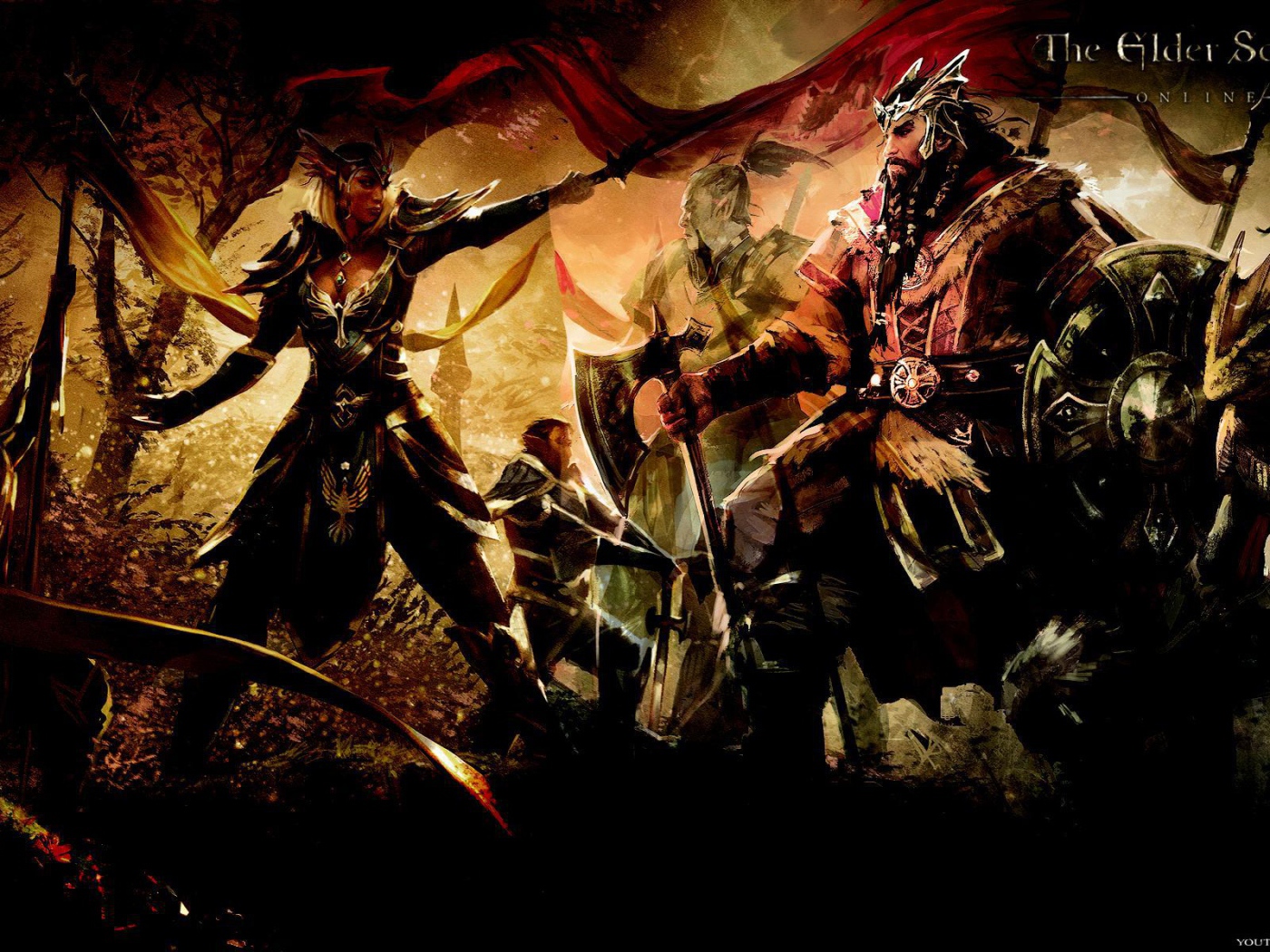 Elder Scrolls Online: две фракции