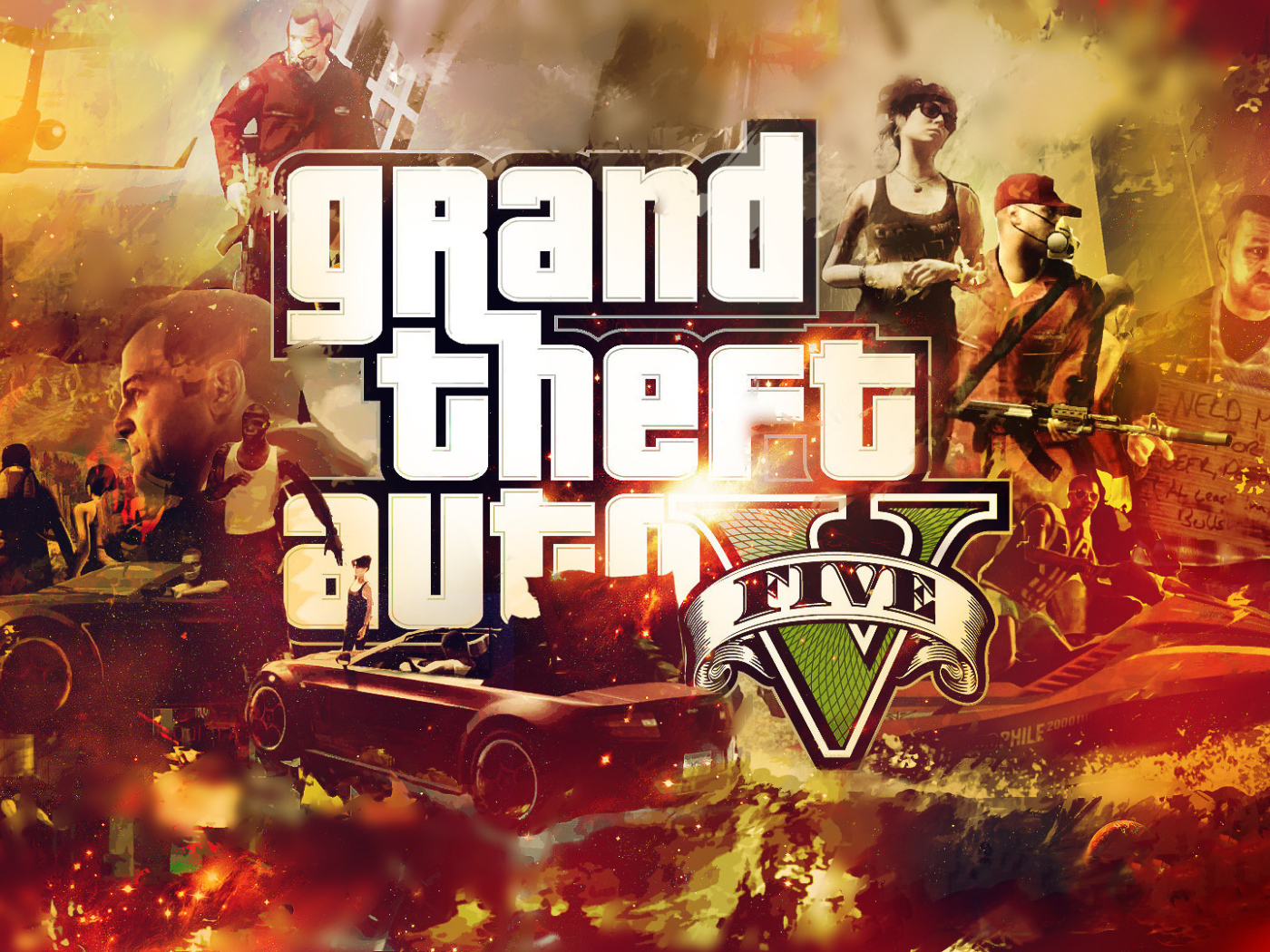 Сюжет игры GTA V