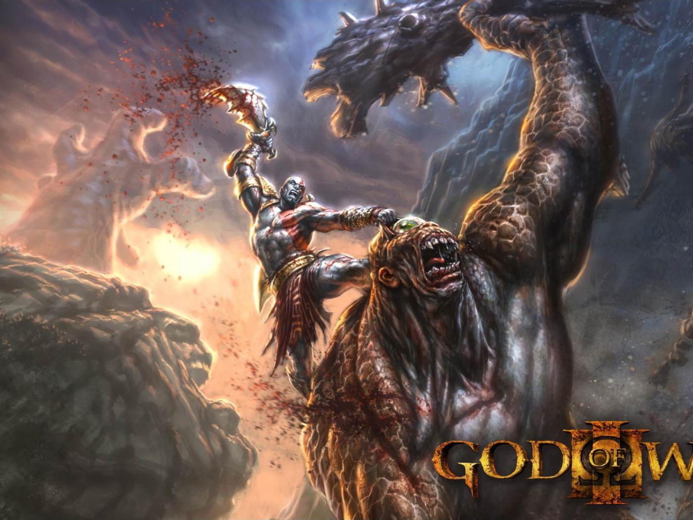 God of War: Ascension: гигантская борьба